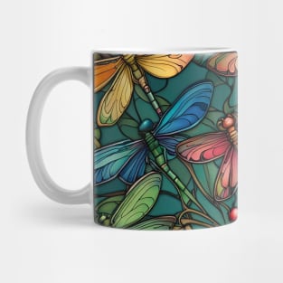 Dragonfly Rush Colorful Dragonflies Mug